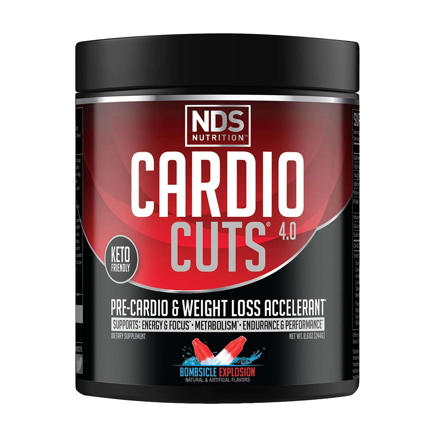 Cardio Cuts&reg; 4.0, Bombsicle Explosion - 8.6 oz. (20 Servings) Bombsicle Explosion | GNC